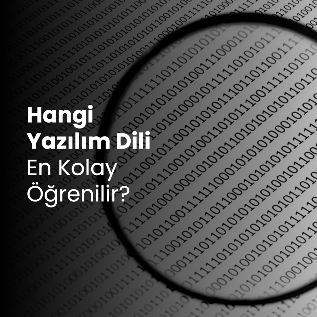 Yazılım Dili En Kolay Öğrenilir?